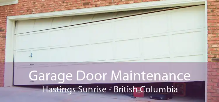 Garage Door Maintenance Hastings Sunrise - British Columbia