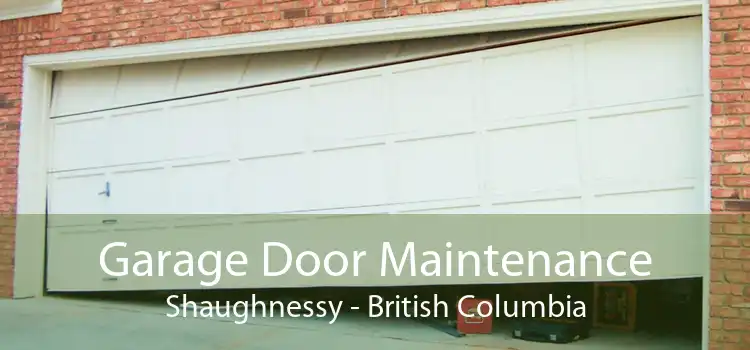 Garage Door Maintenance Shaughnessy - British Columbia