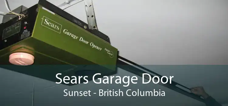 Sears Garage Door Sunset - British Columbia
