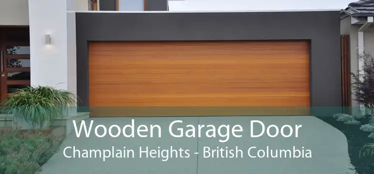 Wooden Garage Door Champlain Heights - British Columbia
