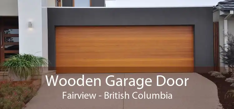 Wooden Garage Door Fairview - British Columbia