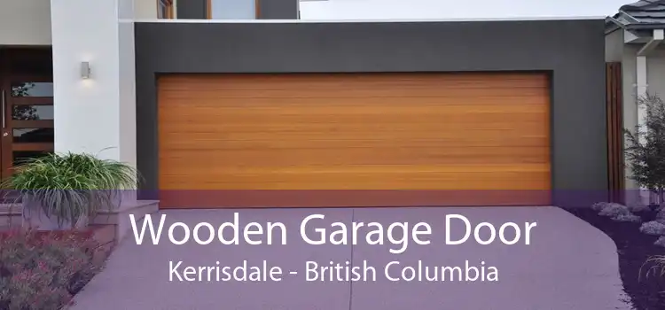 Wooden Garage Door Kerrisdale - British Columbia
