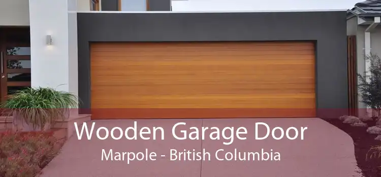Wooden Garage Door Marpole - British Columbia