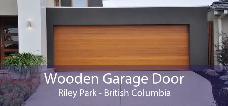 Wooden Garage Door Riley Park - British Columbia