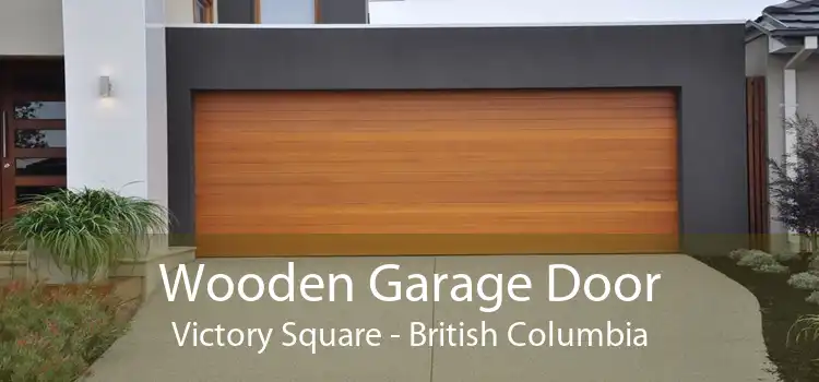 Wooden Garage Door Victory Square - British Columbia