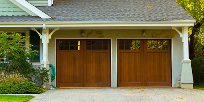 double garage doors aluminum in Robson