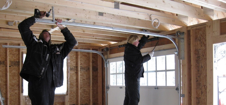 overhead garage door installation in Champlain Heights